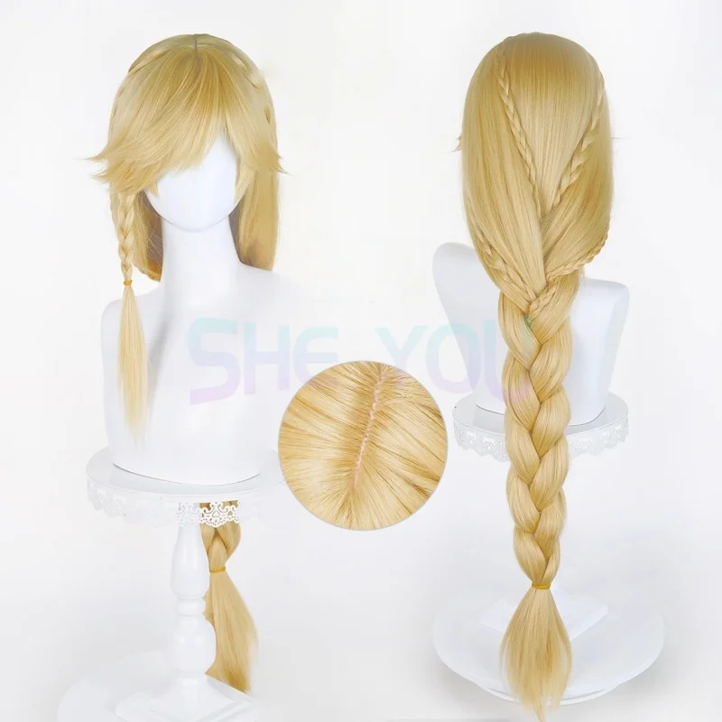 Resistance Tube Set - AJ Apple Jack Cosplay Wig Golden