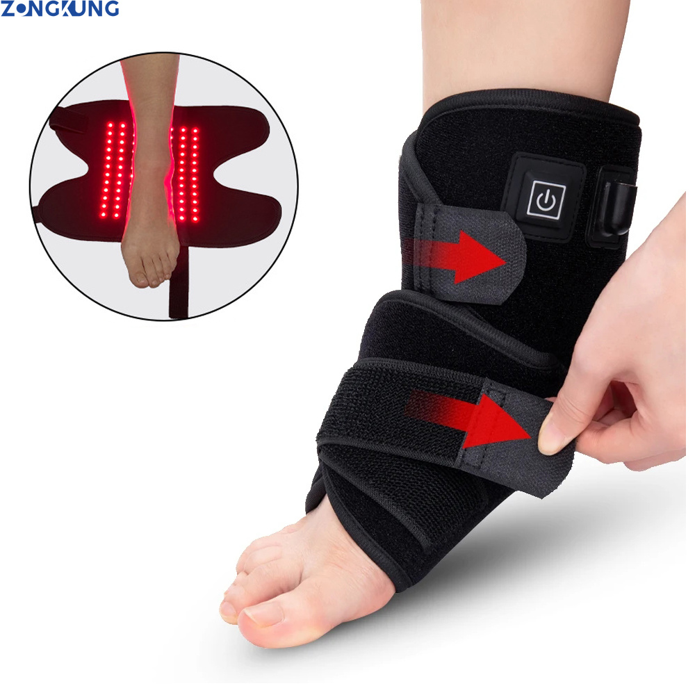 Ankle Brace Support - 660nm 850nm Infrared Phototherapy Belt for