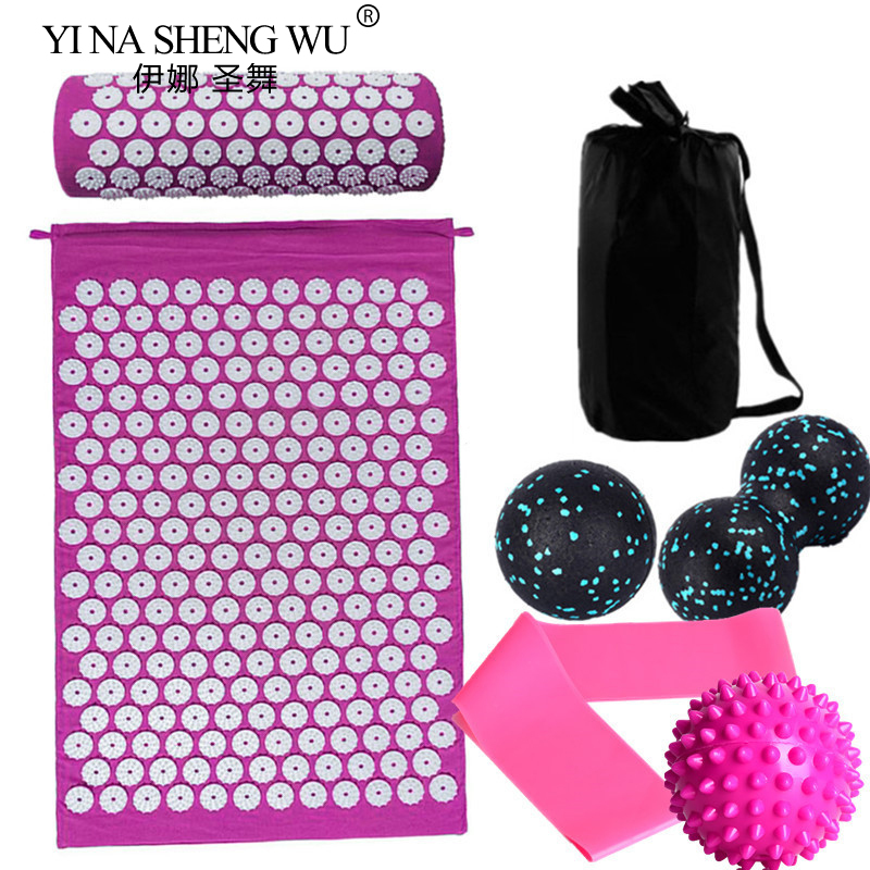7 Pcs Set Massager Cushion Acu - Acupressure Mat Set review and price