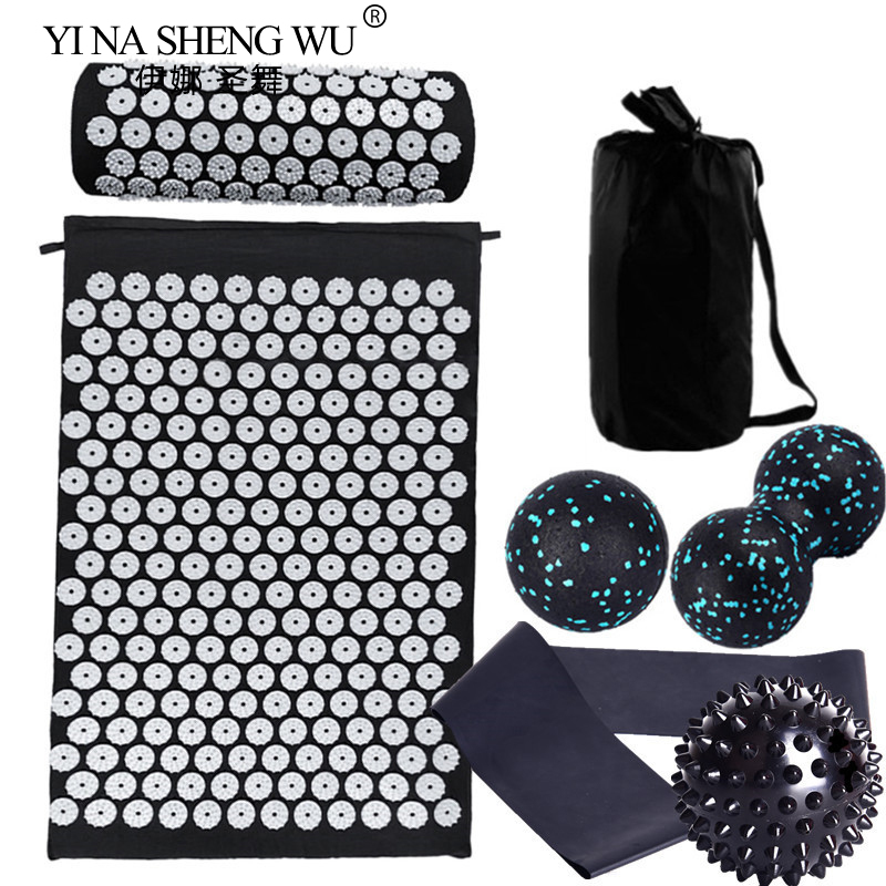 7 Pcs Set Massager Cushion Acu - Acupressure Mat Set review and price