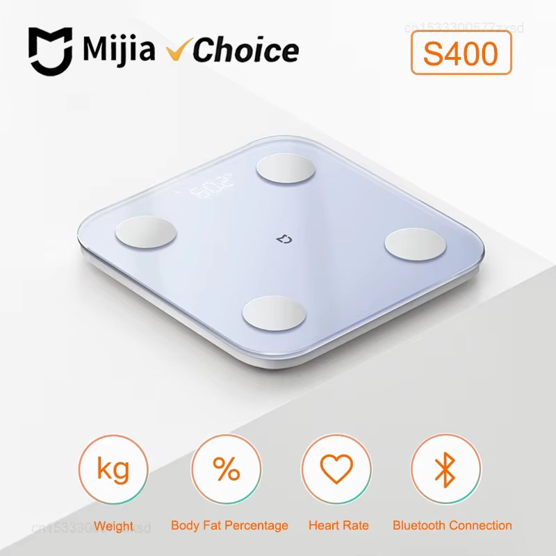 Mijia Body Fat Scale S400 Blue - Digital Body Weight Scale review and price