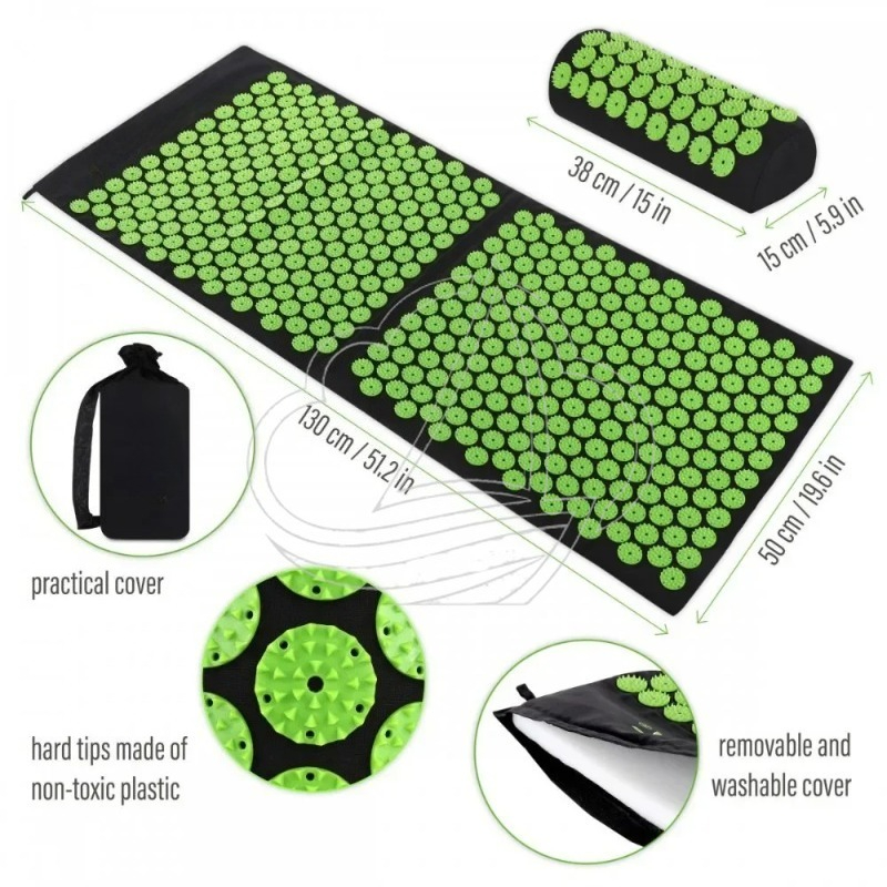 Lotus Sponge Acupressure Mat S - Acupressure Mat Set review and price