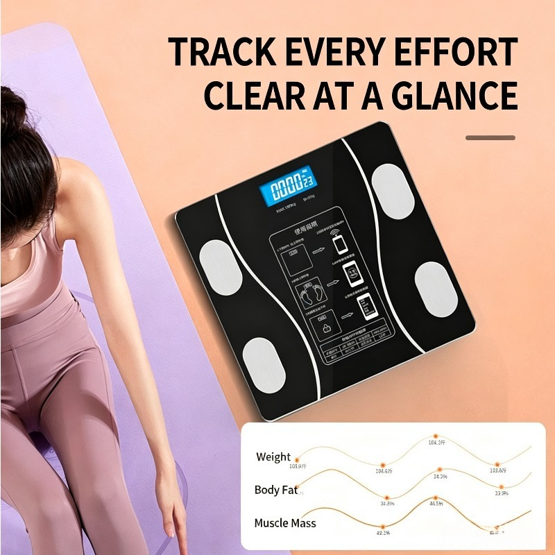 Smart Bluetooth Body Fat Scale - Digital Body Weight Scale review and price