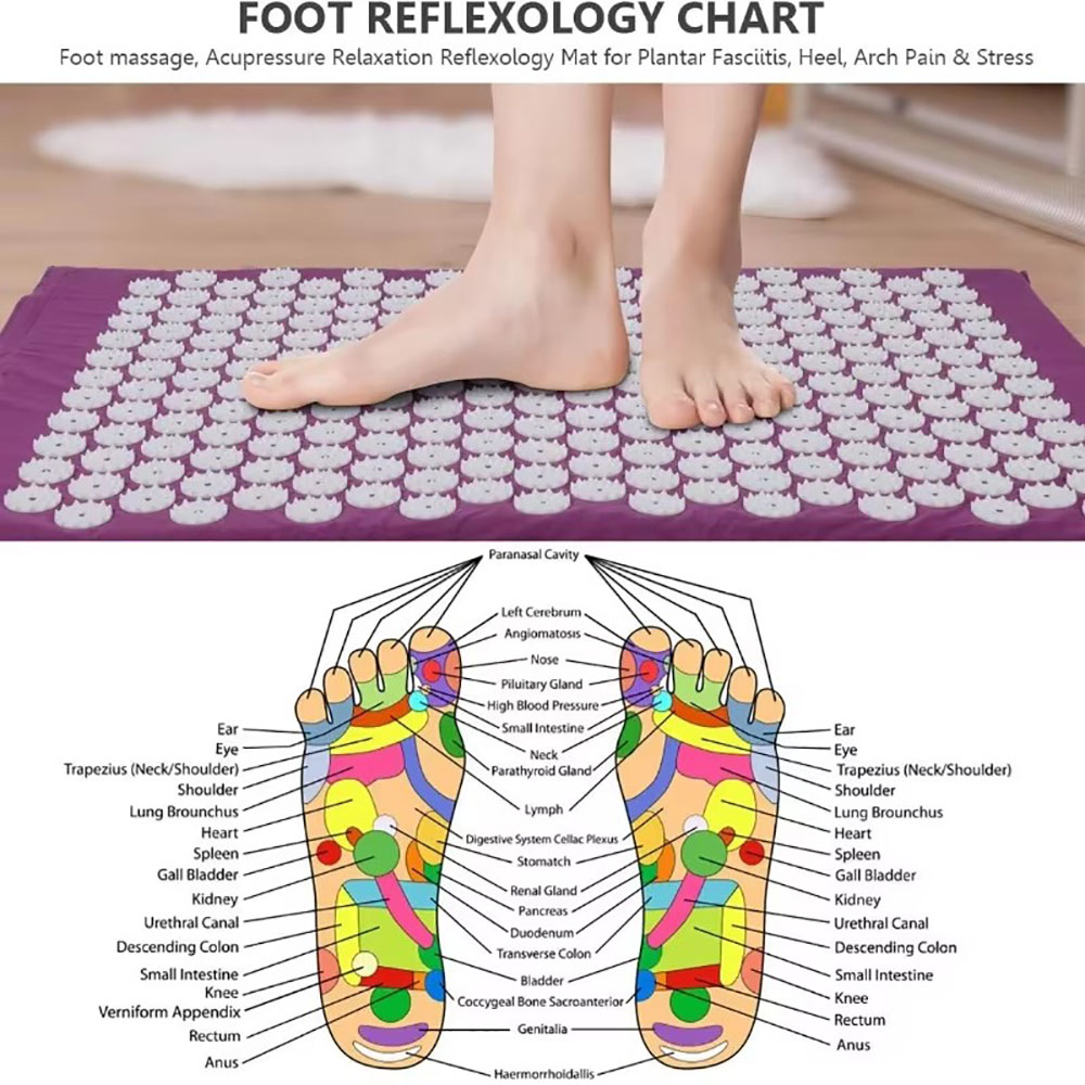 Massager Pillow, Massage Mat f - Acupressure Mat Set review and price