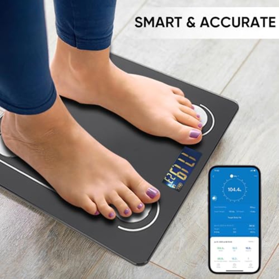 Smart Bluetooth Body Fat Scale - Digital Body Weight Scale review and price